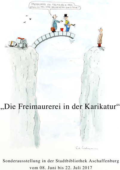 Karikaturen-Ausstellung Aschaffenburg